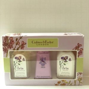 CRABTREE EVELYN IRIS 3Pc Set Shower gel, Lotion